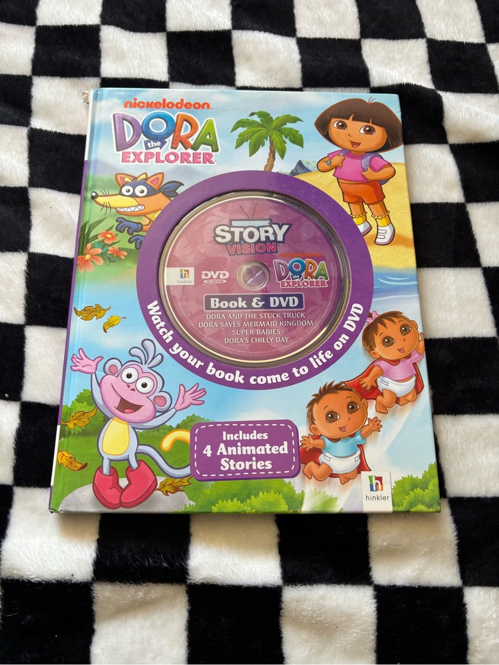 Dora the explorer dvd and book
